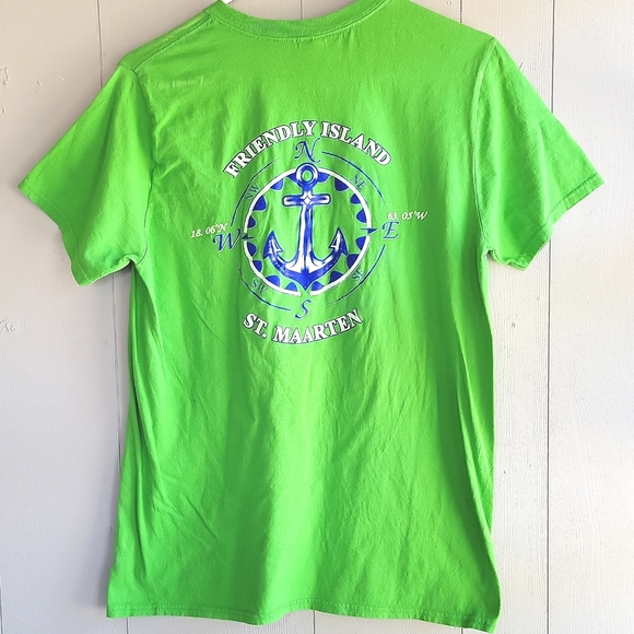 🌴 NWOT St. Maarten T-Shirt ⚓️ - Picture 1 of 5